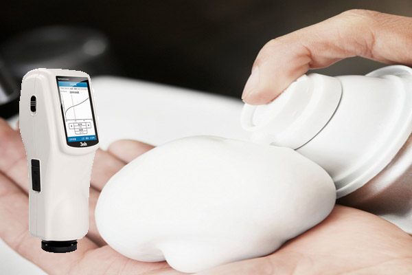 分光測色儀檢測剃須膏的顏色差異