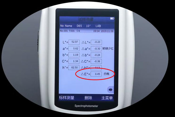 色差儀Lab色差值什么含義？色差儀Lab色差值有什么用？