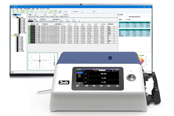 紡織行業(yè)常用測(cè)色儀器之YS6060分光測(cè)色儀