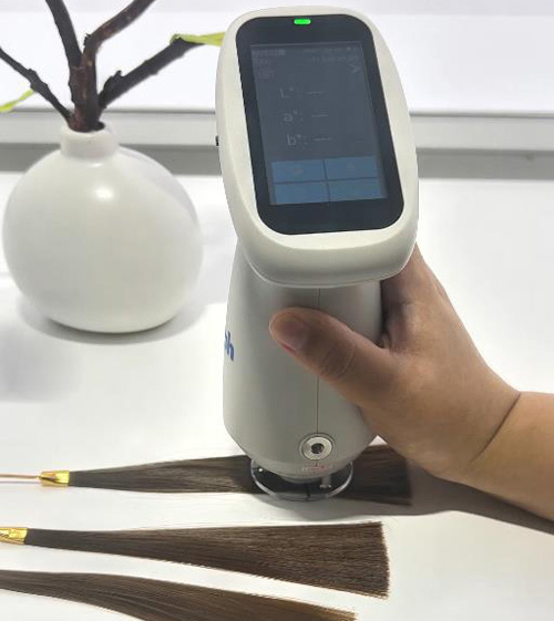 測色儀測頭發(fā)顏色