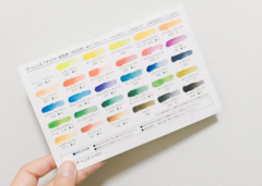水彩的顏色有哪些？色差儀檢定水彩的顏色